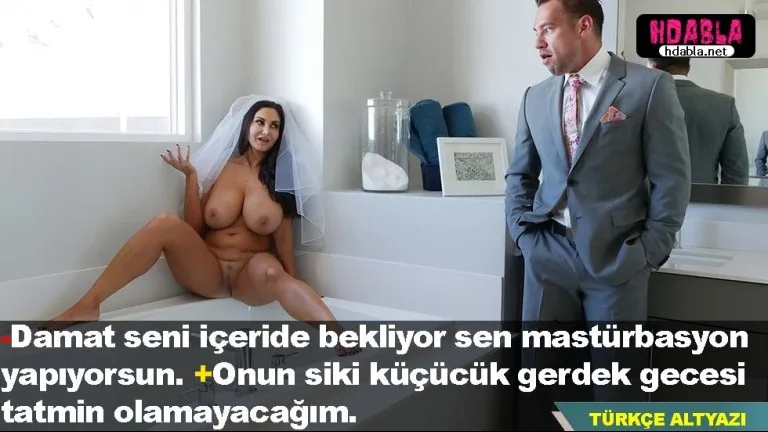 damadin arkadasi dugunden once gelini bosaltiyor.jpg