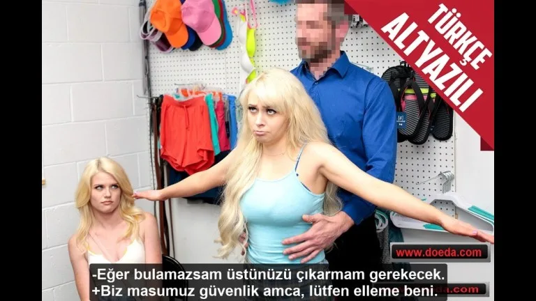 hirsiz kizlarin caldigi esyayi amciklarindan zorla cikaran guvenlikci.jpg
