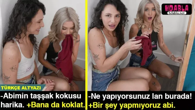 kiz kardesim ve salak arkadasini donumu koklayip zevke gelirken yakaladim.webp