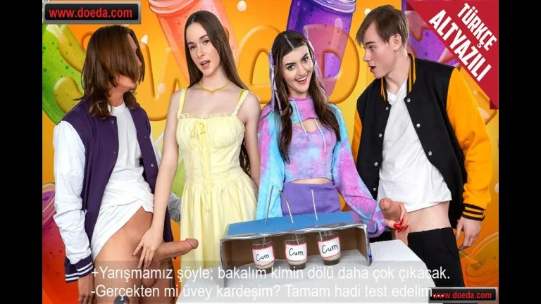 sosyal medyada viral video uretmek isteyen kizlarin uvey kardeslerle sperm deneyi.jpg