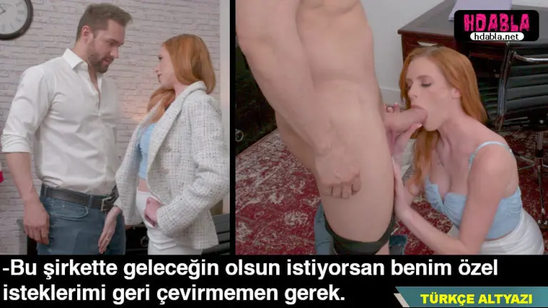 yonetici kadin sirkette ise yeni baslayan kasli stajyere veriyor.jpg
